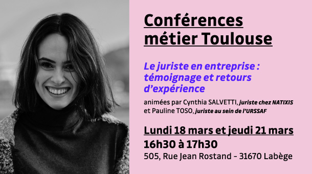 Conférence Métier Juriste