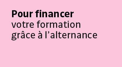Pour financer votre formation grâce à l’Alternance